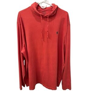 Polo Ralph Lauren Men's Red Hoodie Jersey Knit XXL